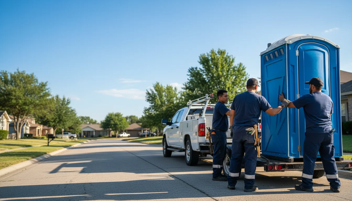 Portable Toilet Rental in Goldthwaite, TX near me